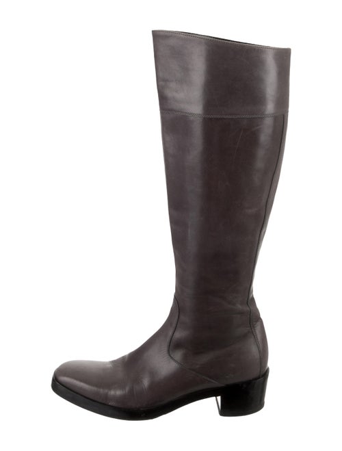 Balenciaga Leather Knee-High Boots