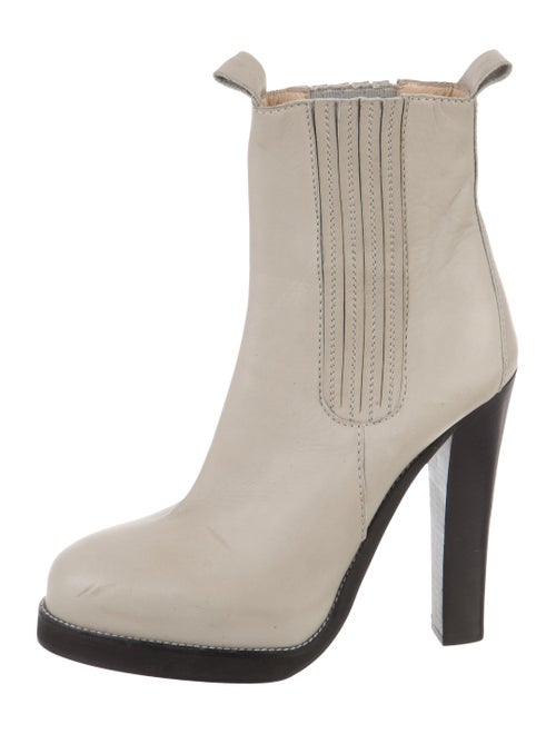 Balenciaga Leather Platform Boots