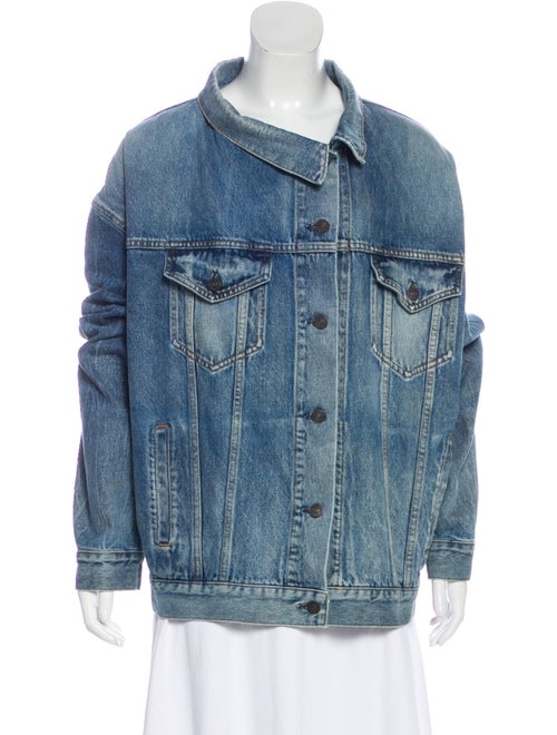 Balenciaga Denim Trucker Jacket blue