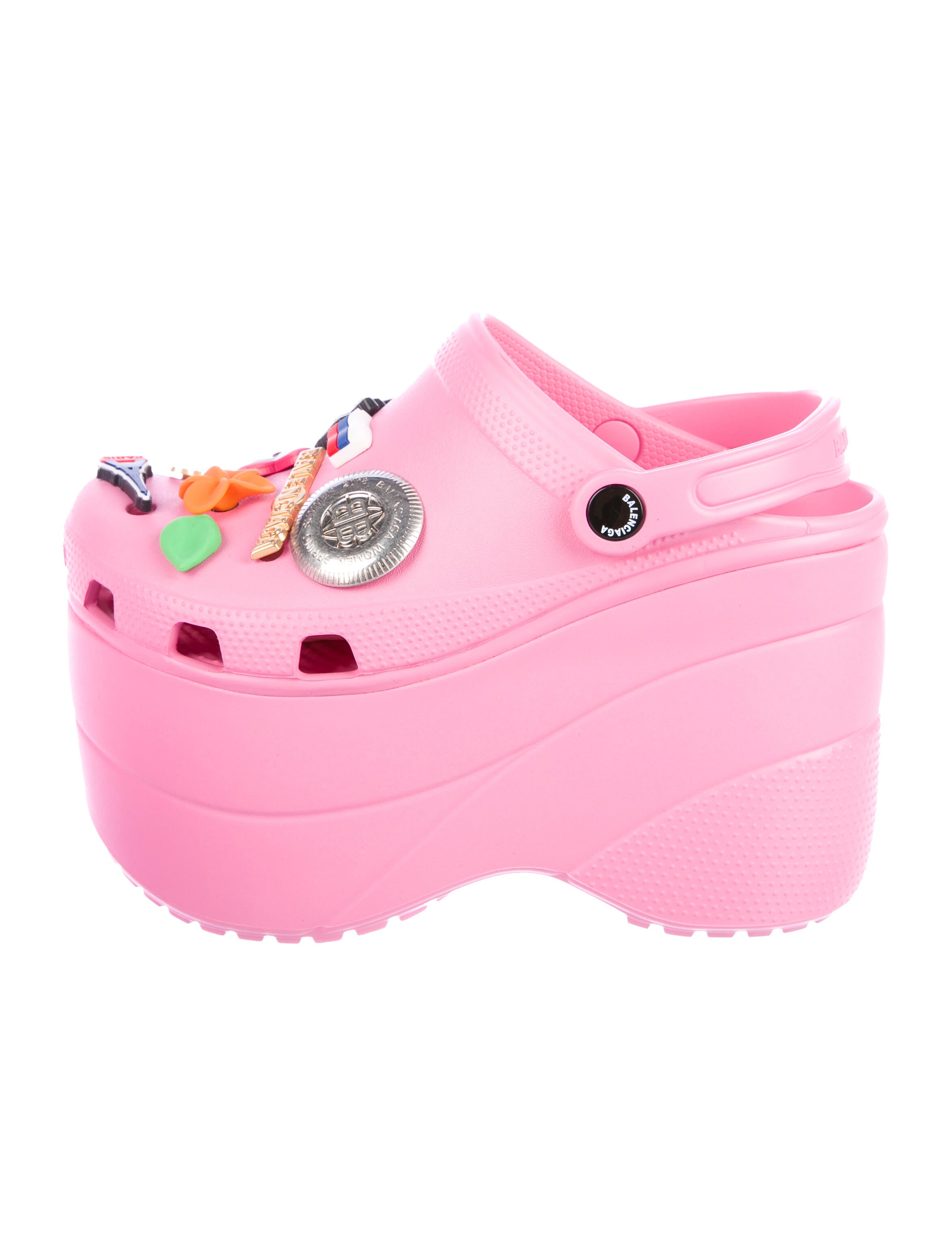 balenciaga croc platforms