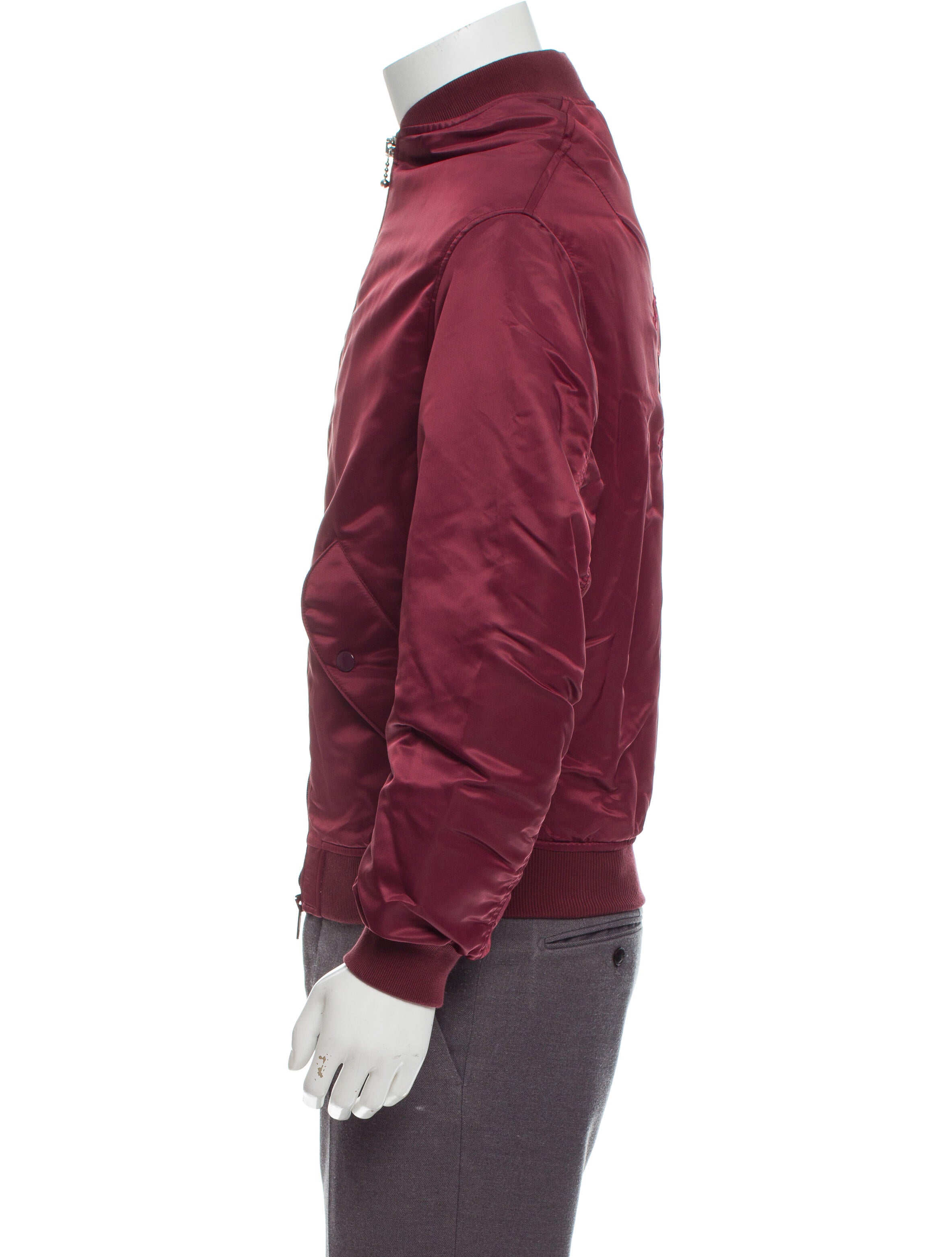 Balenciaga Homme Satin Bomber