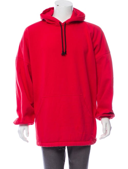 Balenciaga 2018 Oversize Hoodie red