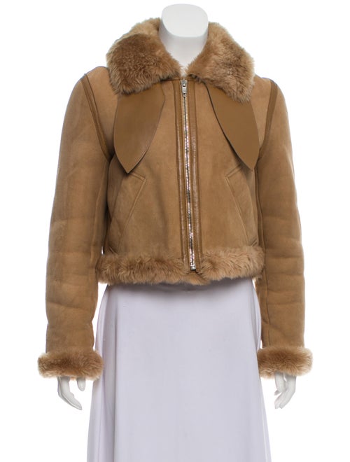 Balenciaga Shearling Moto Jacket