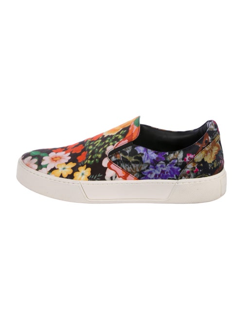 Balenciaga Floral Platform Sneakers Black
