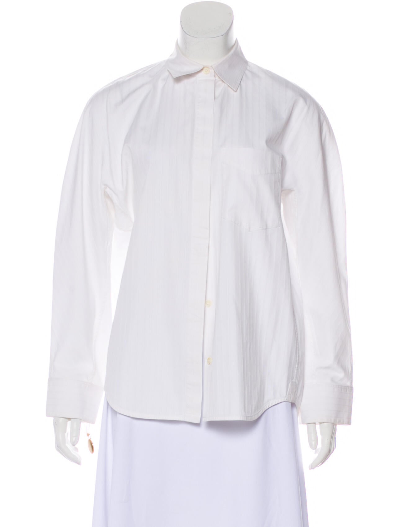 balenciaga button up shirt