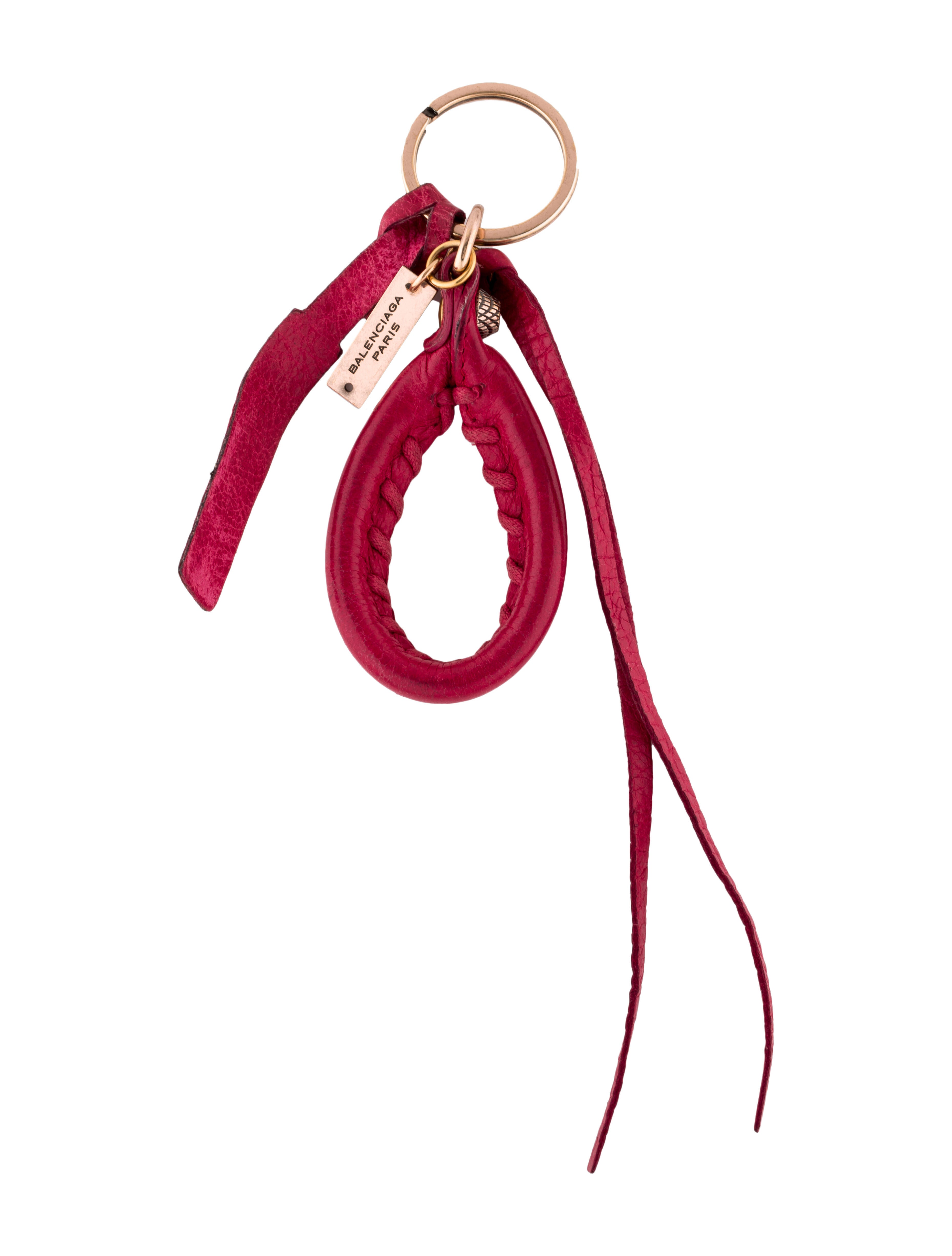 Balenciaga Leather Keychain Accessories BAL110632 The RealReal