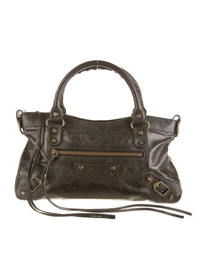 【本日最終値下げ】BALENCIAGA バック 早い者勝ち 値下げ不可 Balenciaga First Bag - Black Satchels, Handbags - BAL11264 | The