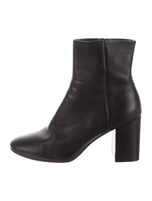 Balenciaga Ankle Boots Leather Boots Black