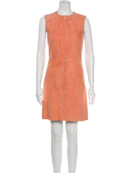 Balenciaga Suede Mini Dress