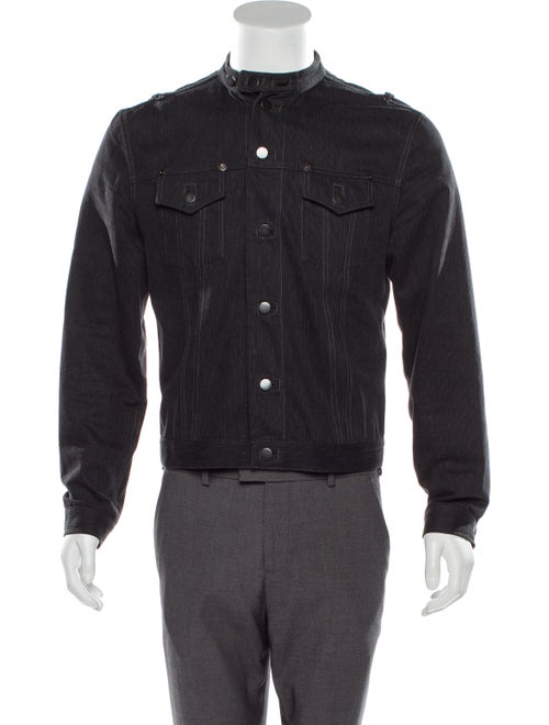 Balenciaga Vintage Pinstripe Jacket denim
