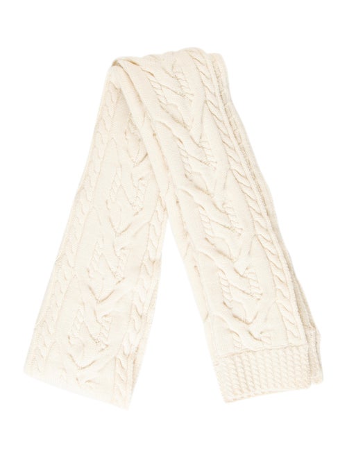 Balenciaga Long Wool Scarf wool
