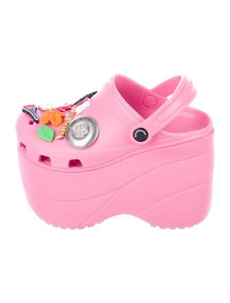 Balenciaga x Crocs Rose Bonbon Clogs