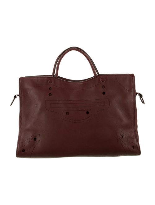 Balenciaga Motocross Blackout City Bag