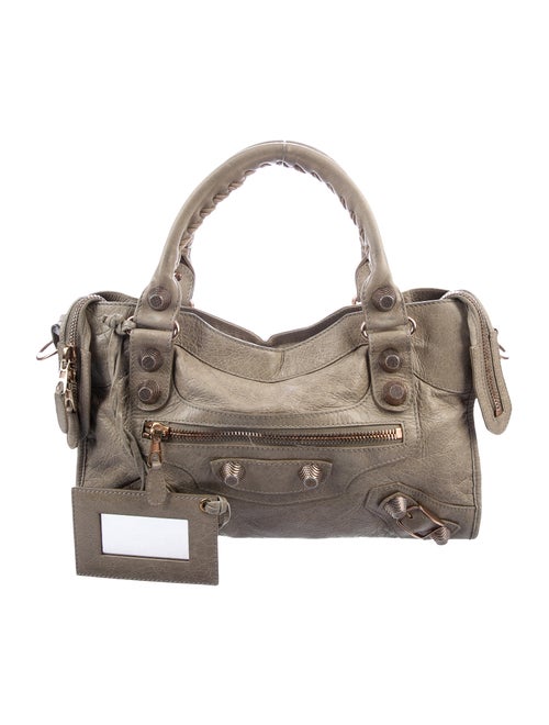 Balenciaga Motocross Giant 21 City Bag Rose