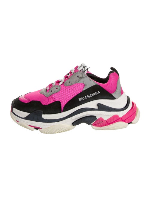 Balenciaga Triple S Sneakers Chunky Sneakers Pink