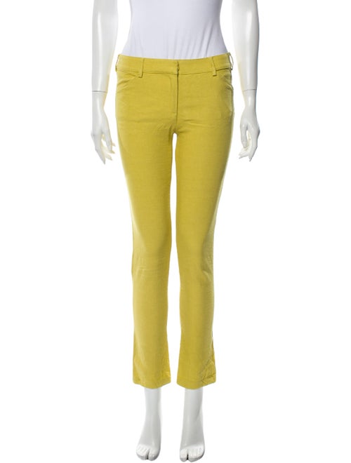 Balenciaga 2011 Skinny Leg Pants Yellow