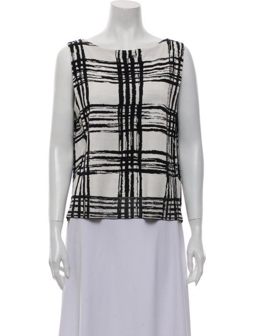 Balenciaga Knit Silk Top Black