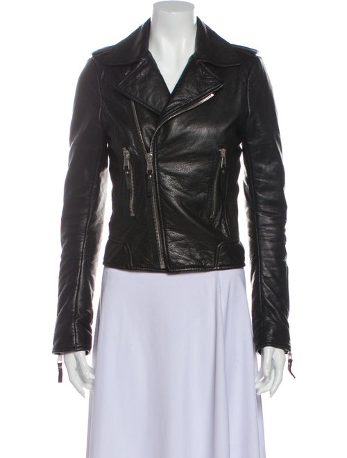 Balenciaga Biker Jacket Black
