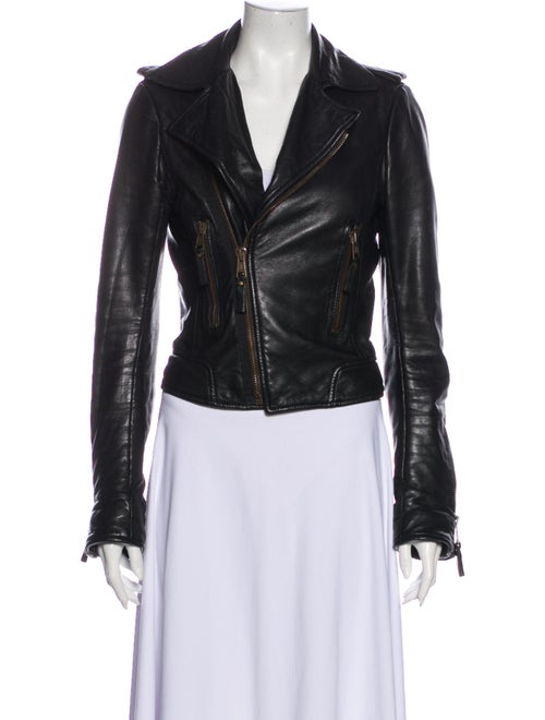 Balenciaga Biker Jacket Black
