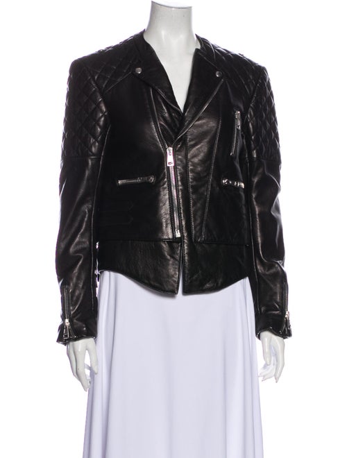 Balenciaga Biker Jacket Black