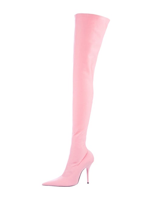 Balenciaga Knife Sock Boots Pink