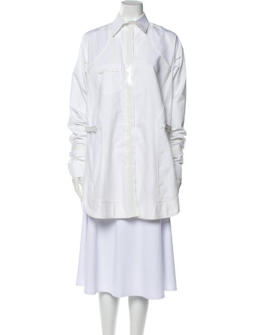 Balenciaga Long Sleeve Tunic White