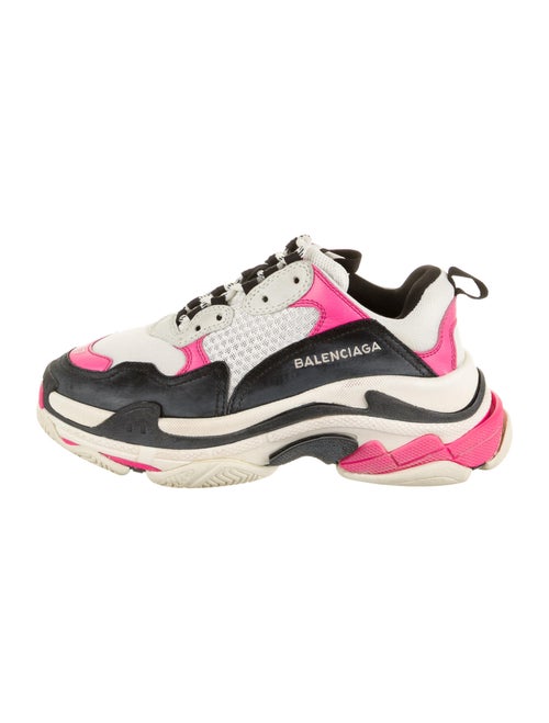 Balenciaga Triple S Chunky Sneakers White