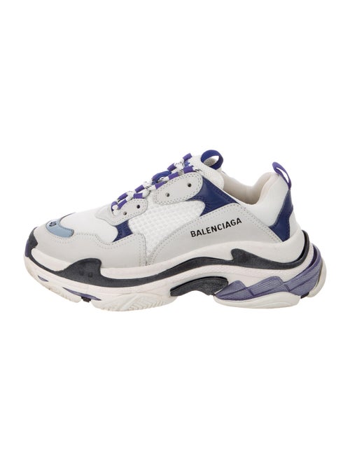 Balenciaga Triple S Chunky Sneakers Blue