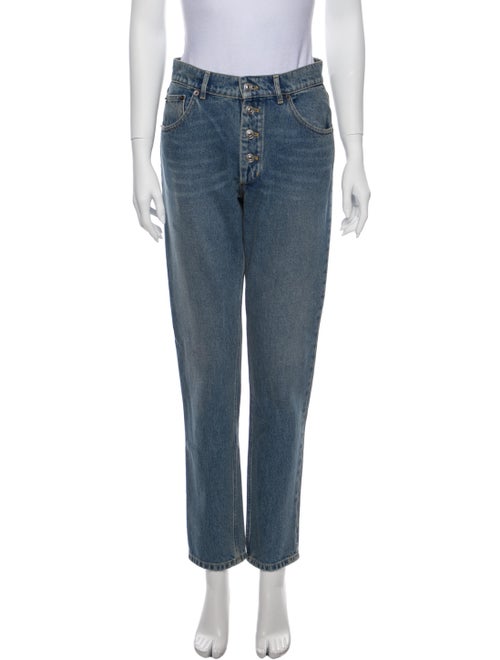 Balenciaga 2017 Straight Leg Jeans Blue