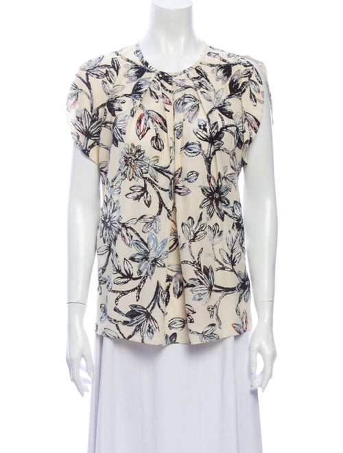 Balenciaga Silk Printed Blouse