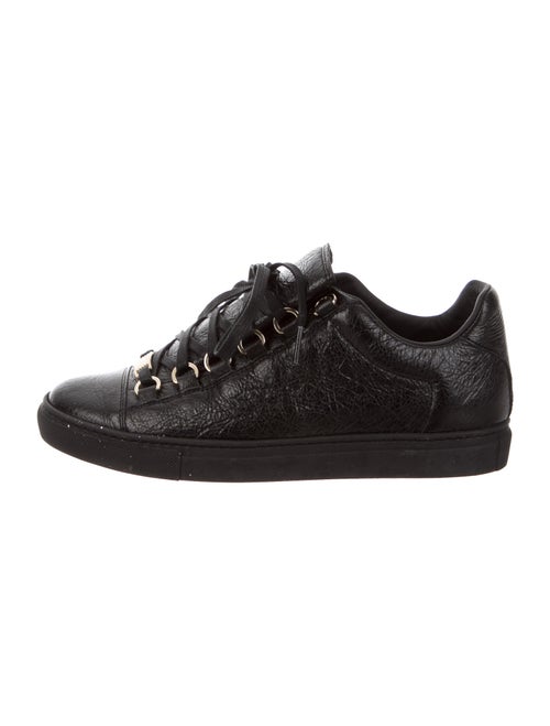 Balenciaga Leather Sneakers Black