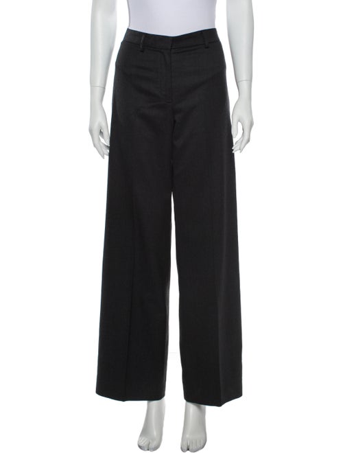 Balenciaga Wide Leg Pants Grey