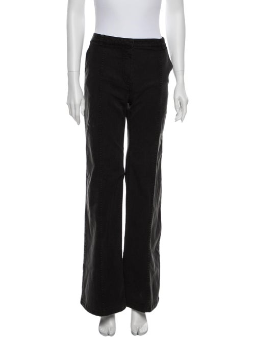 Balenciaga Mid-Rise Wide Leg Jeans Grey