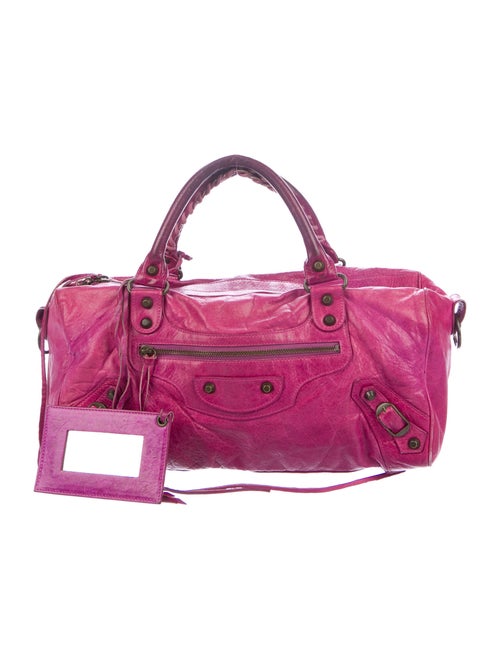 Balenciaga Motocross Classic Twiggy Bag Purple