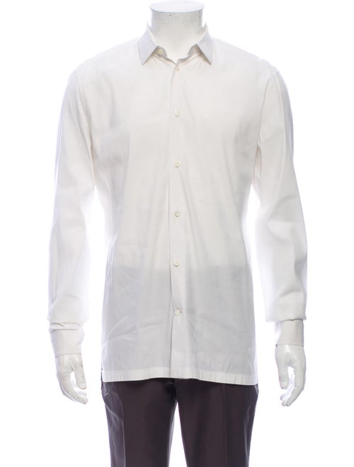 Balenciaga Long Sleeve Shirt White