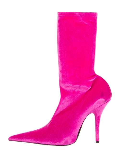 Balenciaga Sock Boots Pink