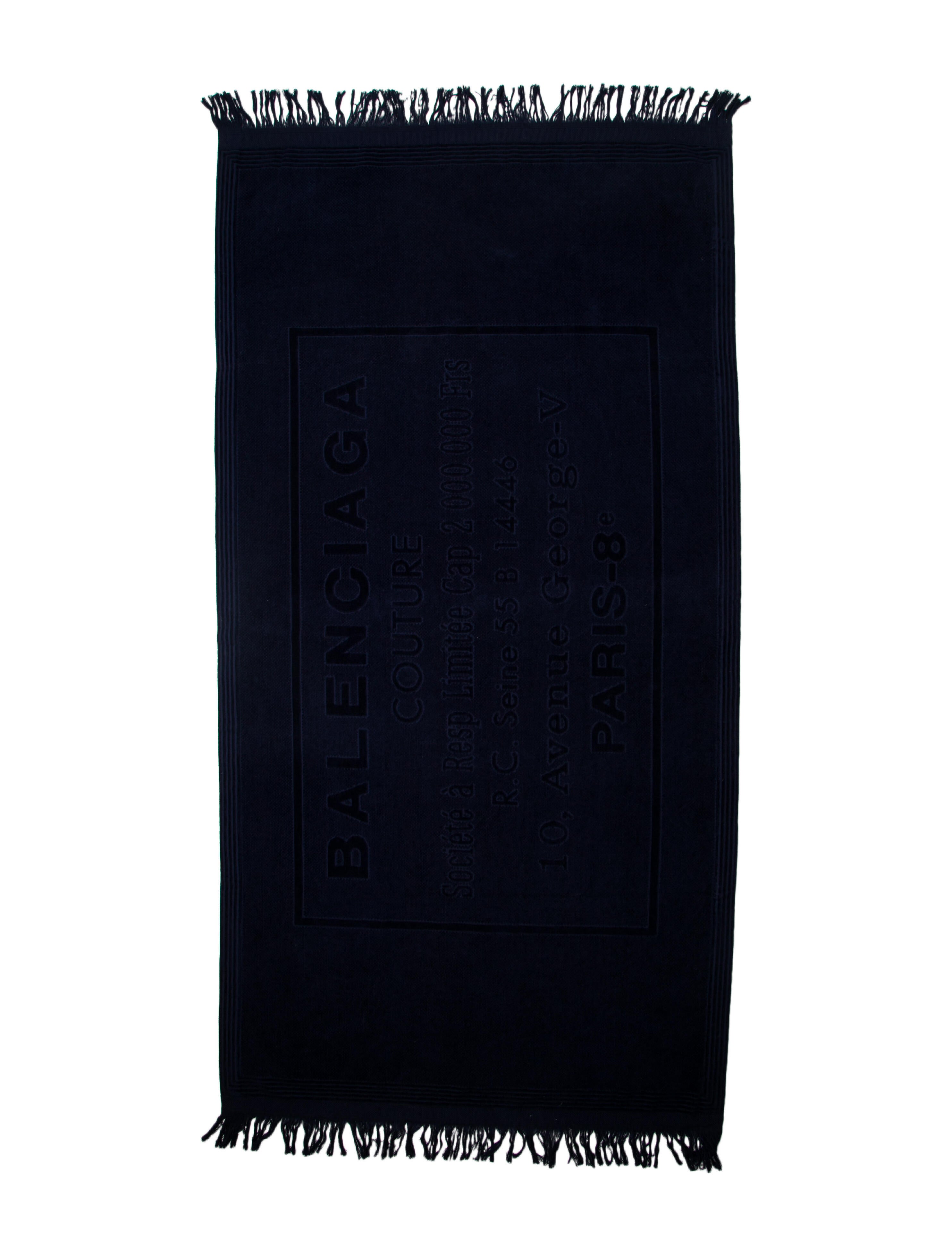 Balenciaga Stamp Beach Towel