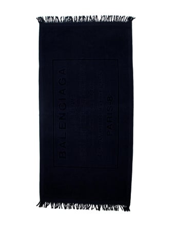 Balenciaga Stamp Beach Towel