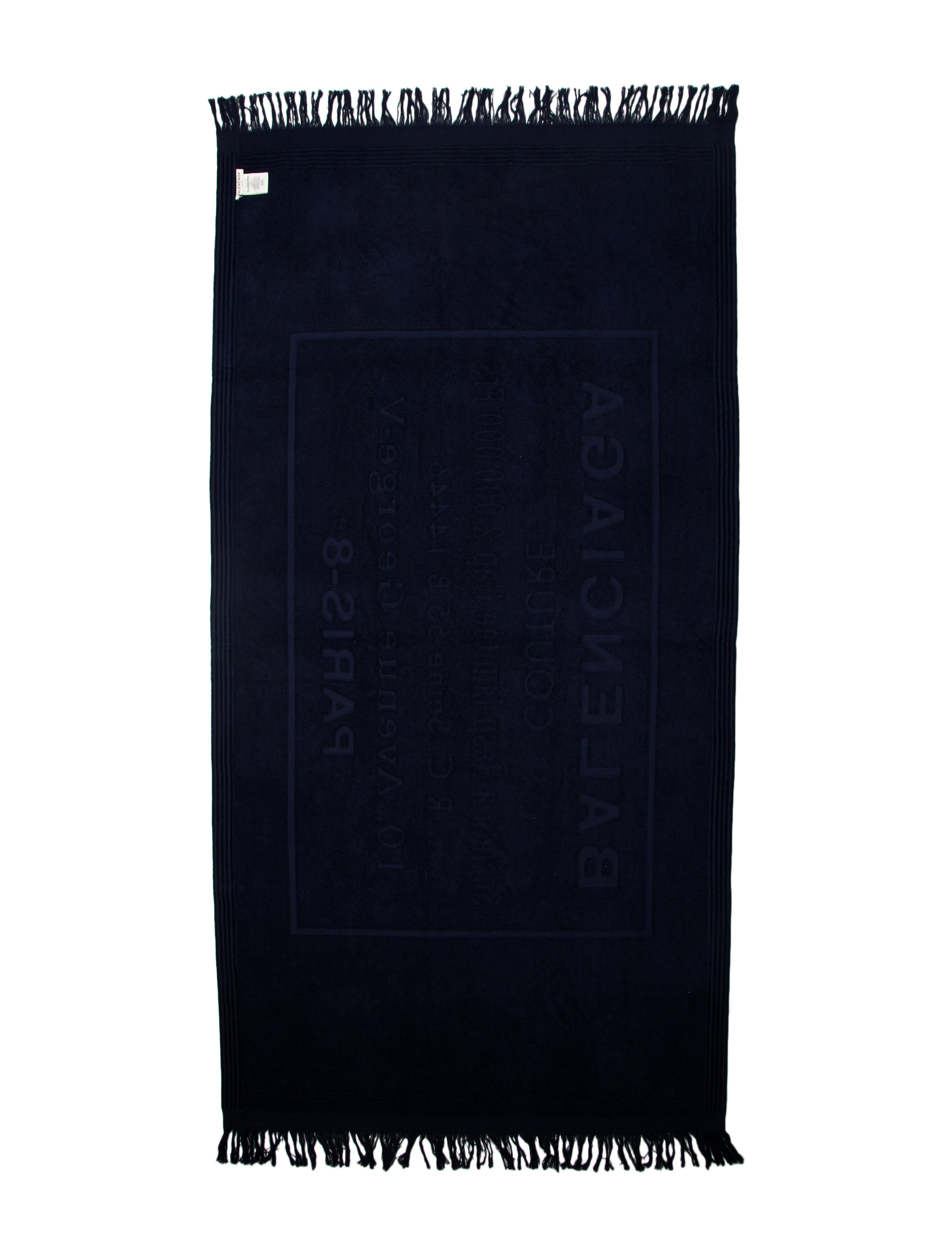 Balenciaga Stamp Beach Towel