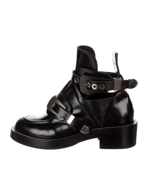 Balenciaga Combat Boots Black