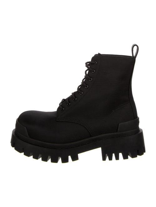Balenciaga Combat Boots Black