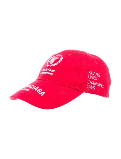 Balenciaga WFP Baseball Cap w/ Tags white