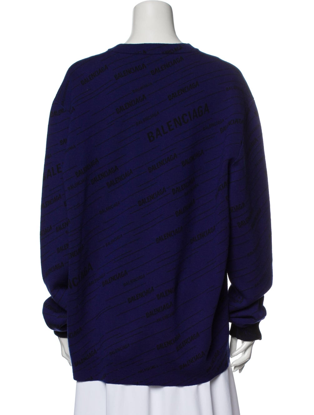balenciaga wool pullover