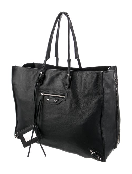 Balenciaga Veau Papier A4 Zip Around Tote Bag