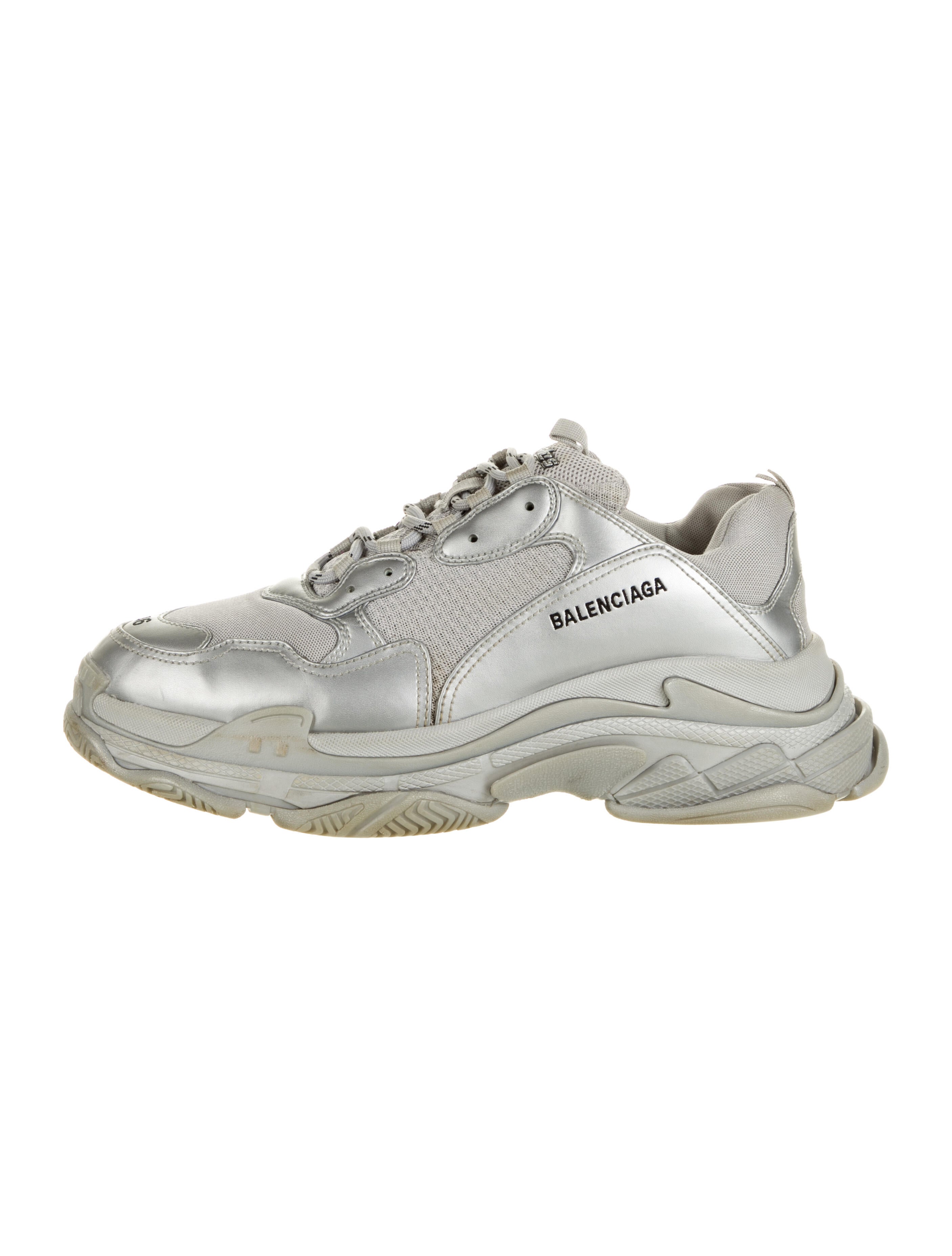 Balenciaga Leather Tess S Gomma Sneakers - White Sneakers, Shoes -  BAL102340 | The RealReal
