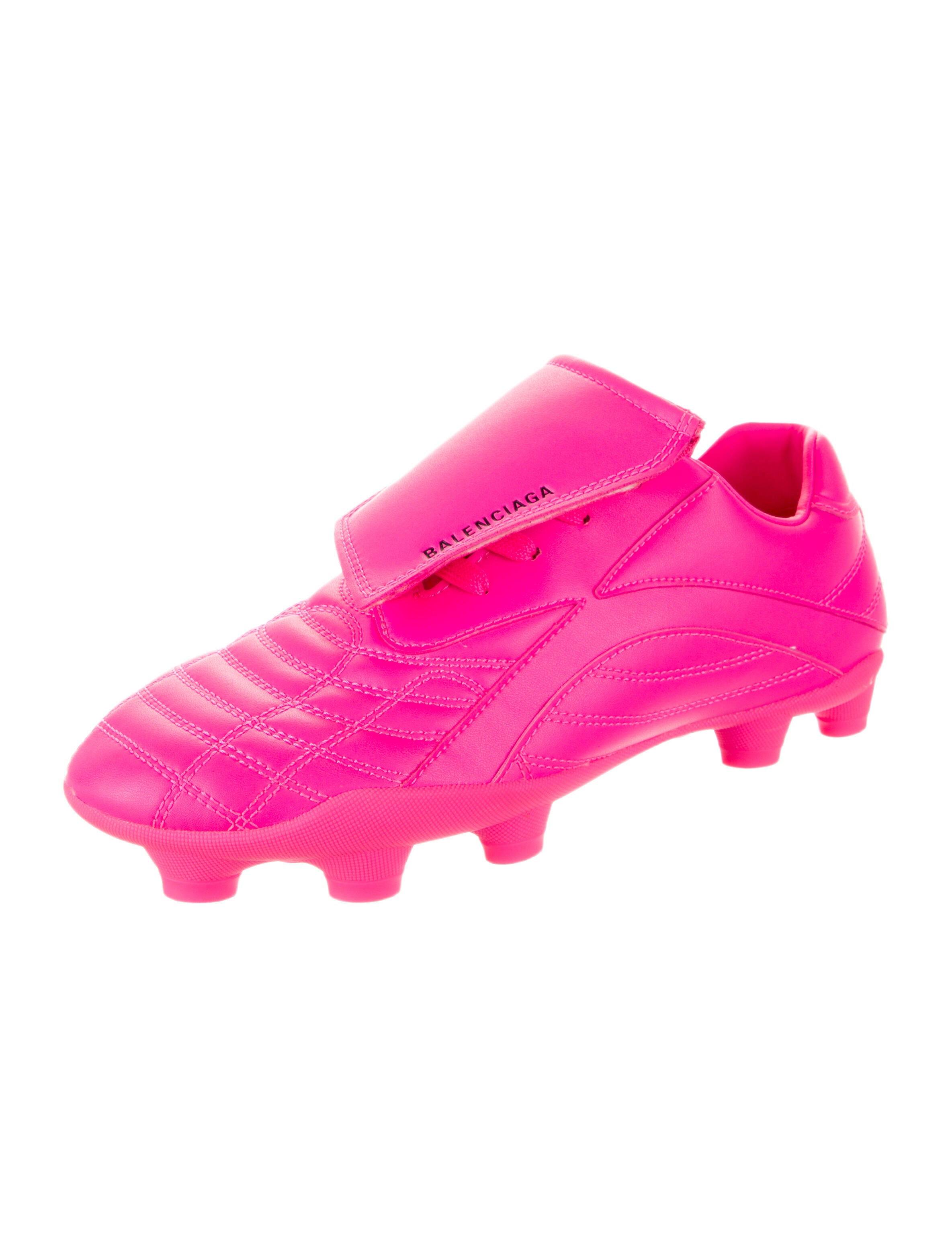 Balenciaga Soccer low Sneakers - Pink Sneakers, Shoes - BAL160870 | The  RealReal