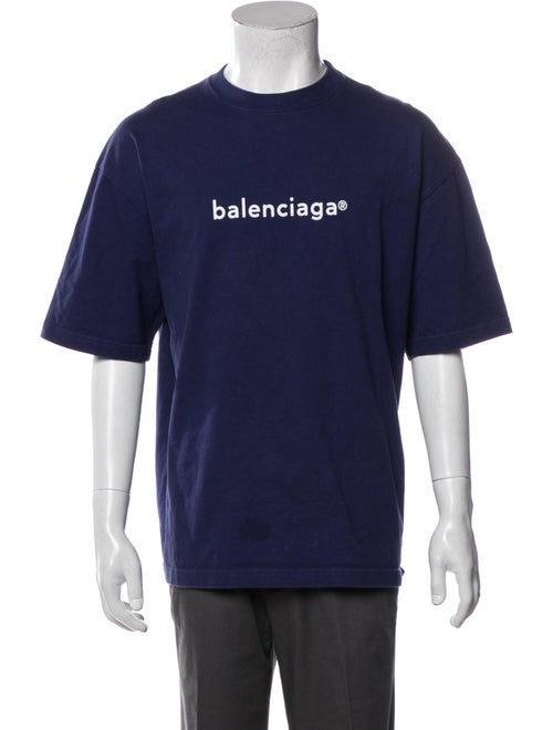 Balenciaga Logo Graphic Print T-Shirt