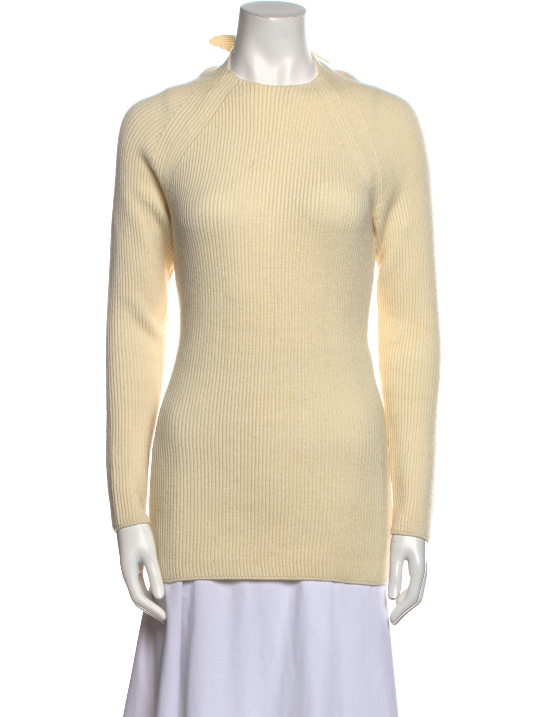 Balenciaga Virgin Wool Crew Neck Sweater