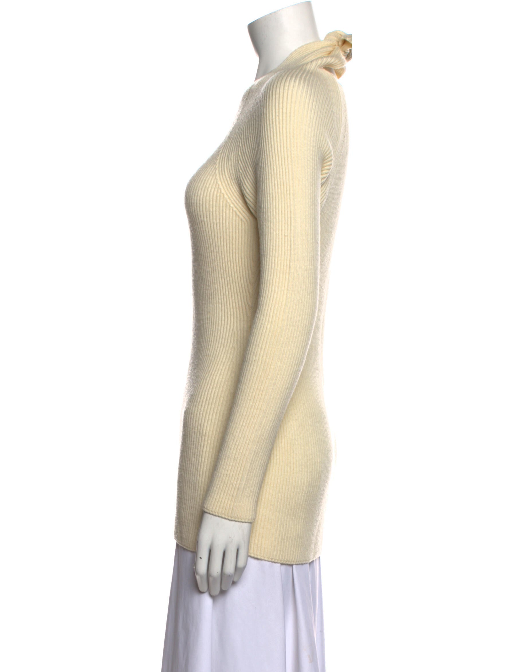 Balenciaga Virgin Wool Crew Neck Sweater