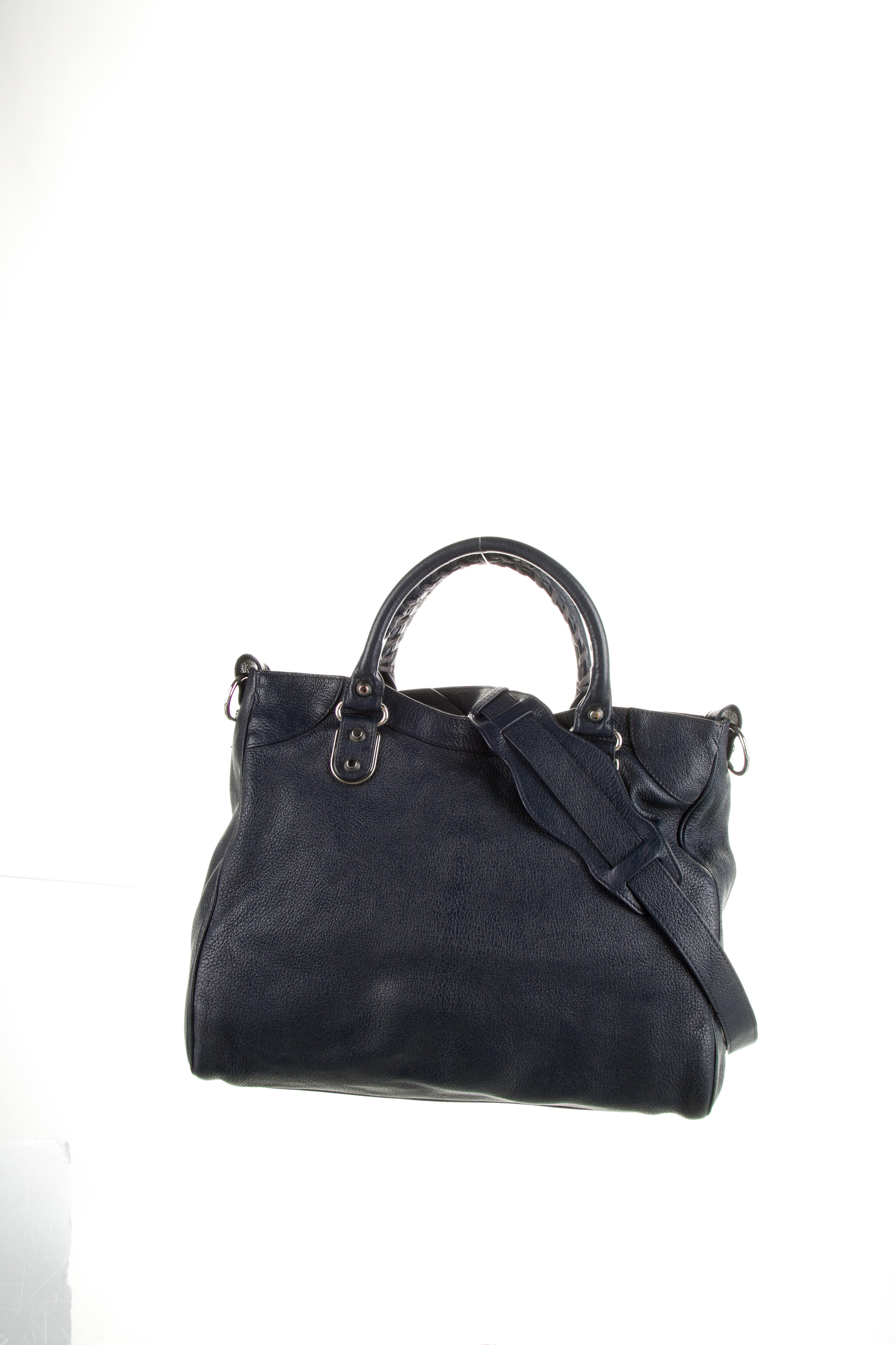 Balenciaga Motocross Metallic Edge Velo Bag